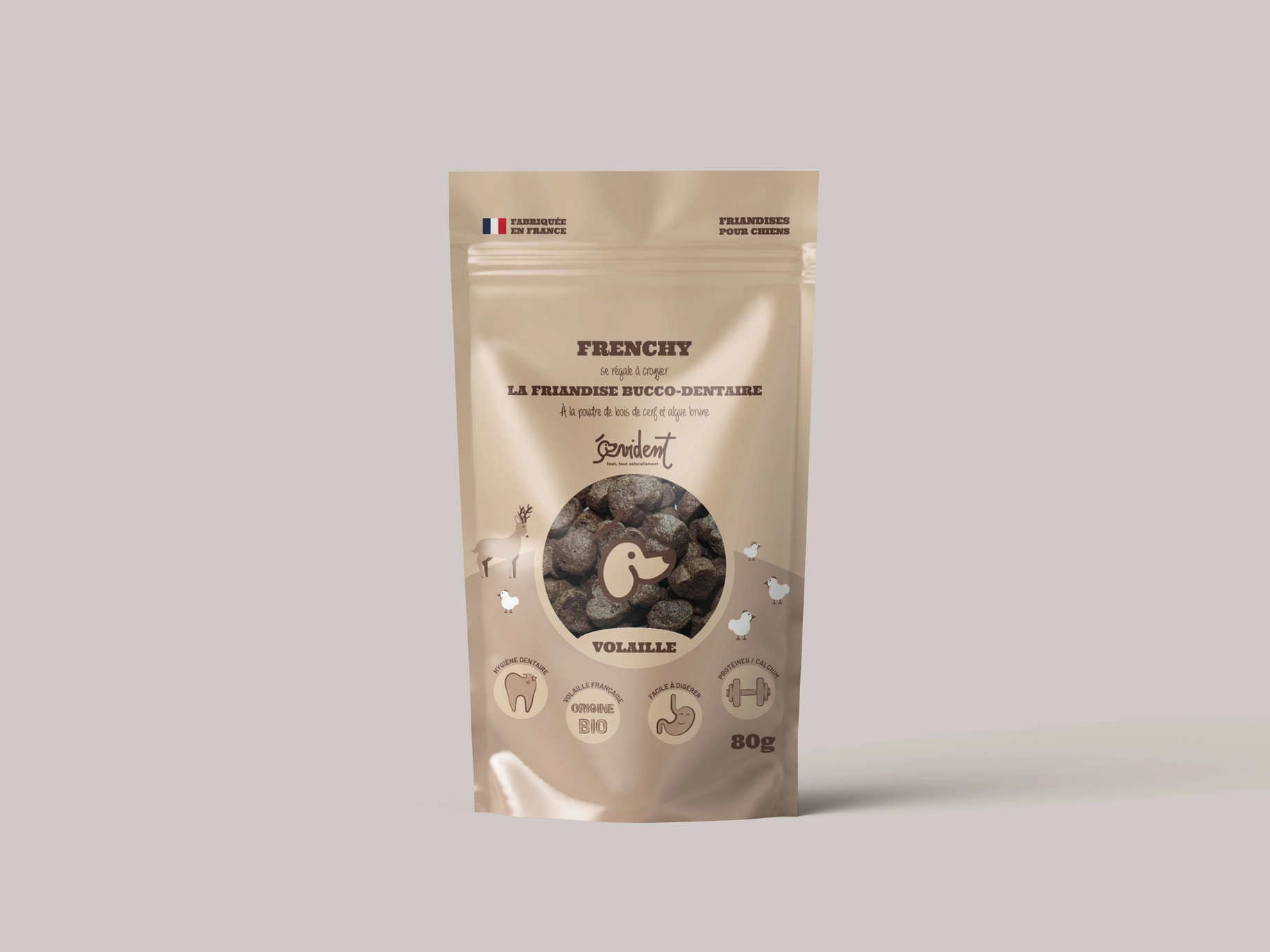 FRENCHY - Friandises bucco-dentaires - 80g